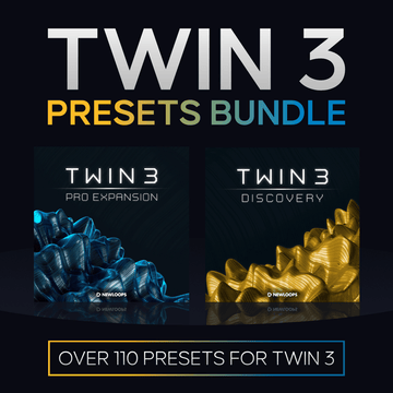 Twin 3 Presets Bundle - Complete collection of 112 FabFilter Twin 3 presets including Pro Expansion and Discovery